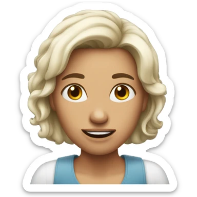 Woman saying ARE you kidding me sticker