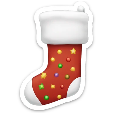 Christmas stocking  sticker