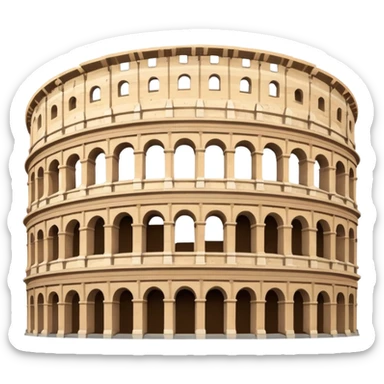 rome Coliseum sticker