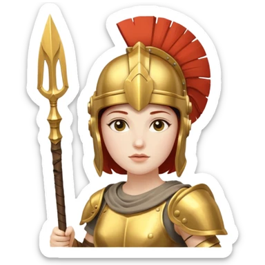 goddess athena sticker
