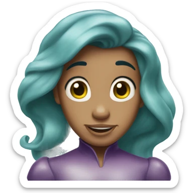 The little mermaid sticker