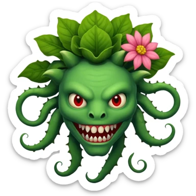 Stranger things demo gorgon sticker