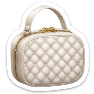 Dior-style cosmetic bag sticker