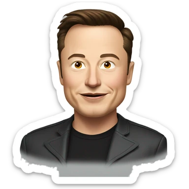 Elon musk sticker