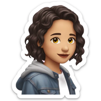 Wensday-Adams-jenna-ortega sticker