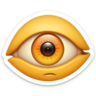 Eye twitching  sticker
