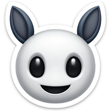 hollow knigh temoji sticker