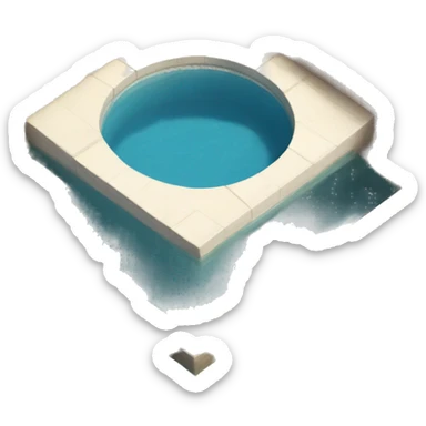 plunge pool sticker