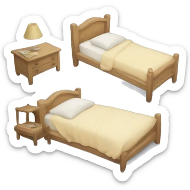beds sticker