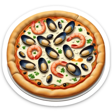 seafood pizza sticker