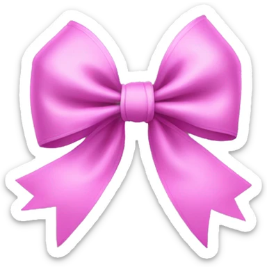 Coquette bow sticker