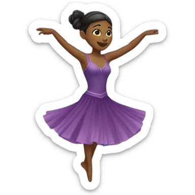 Une danseuse sticker