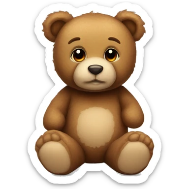 cute teddy bear sticker