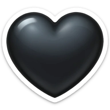 Q sea este 💘 pero q se de color negro  sticker