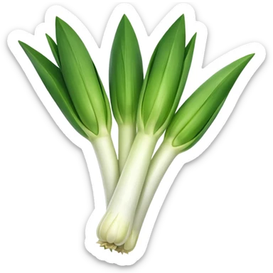 Leek sticker