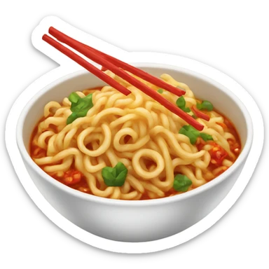 spicy buldak noodles sticker