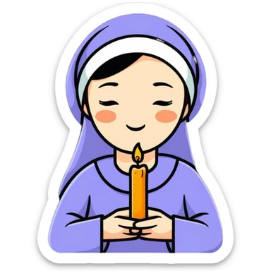 Goodnight my old sister sticker