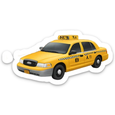 New York City Taxi sticker