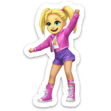 Jojo siwa karma dance sticker