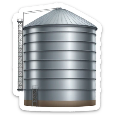 farm silo sticker