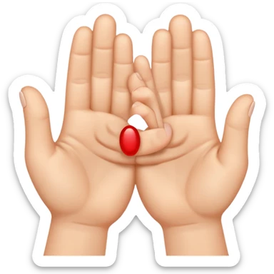 hands helping sticker