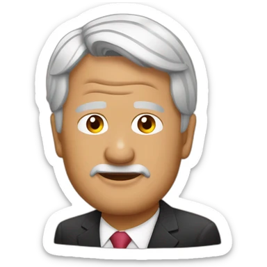 Lopez Obrador que sticker