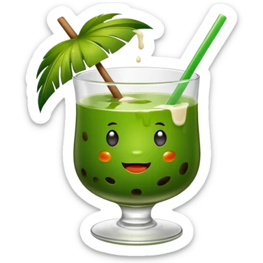 es cendol indonesia sticker