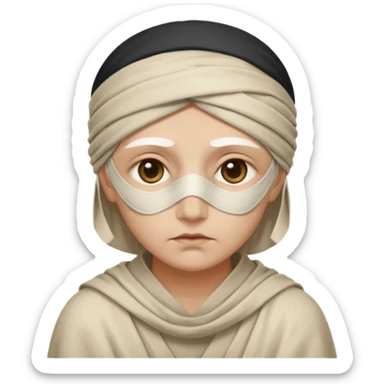 Blind oracle – Bandaged eyes






















 sticker
