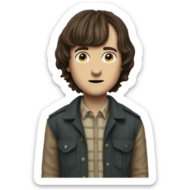 Creat an emoji for Will Byers from Stranger Things sticker