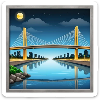 bridge maracaibo venezuela sticker
