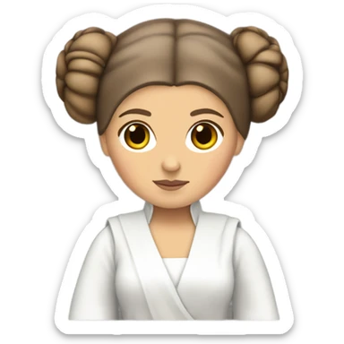 Princess Leia  sticker