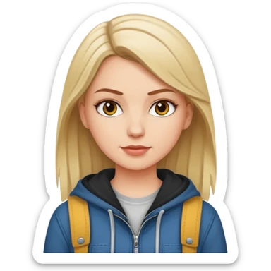 Ghetto white girl sticker