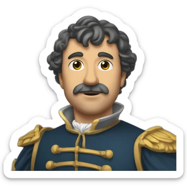 Godefroy de bouillon sticker