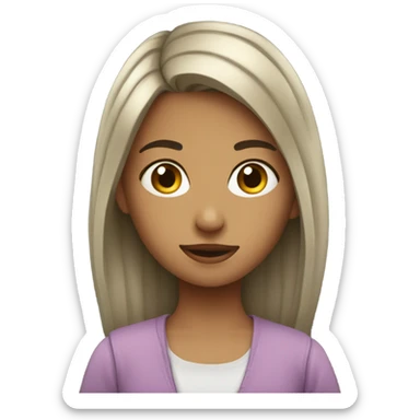 girl with hector fort sticker