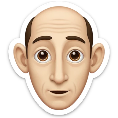 A Jewish person with a large nose sticker