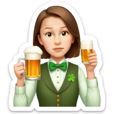 Tipsy Leprechaun sticker