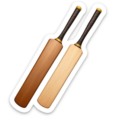 Cricket bat sticker