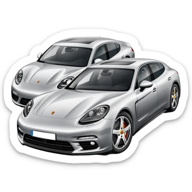 porsche panamera with armenian number sticker