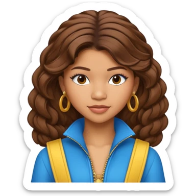  Zendaya Disney channel sticker
