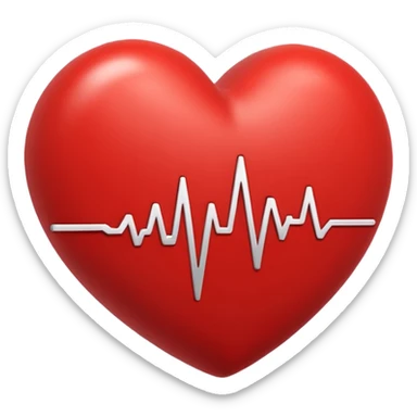 High Blood pressure with heart sticker