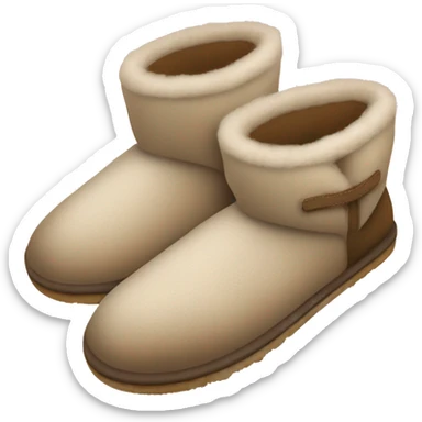 UGG slippers  sticker