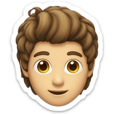 Human with Monkey tail and Monkey ears sticker