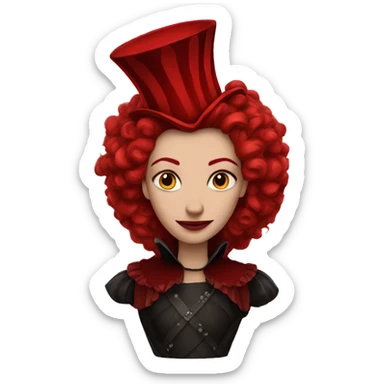 The red queen  sticker
