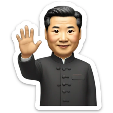 xijinping say Hi sticker