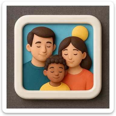 recreate this photo frame but add bit more details sticker