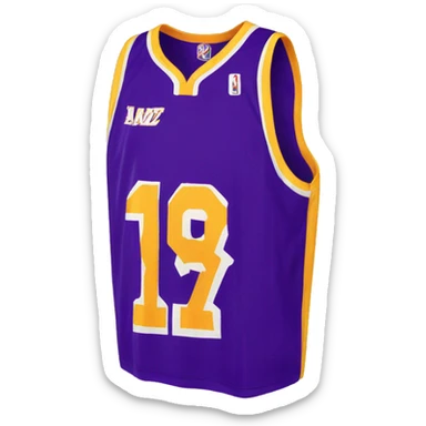 jersey lakers sticker