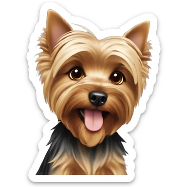 Yorkshire terrier ￼ sticker