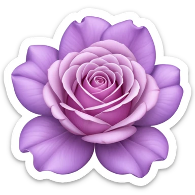 lilac rose screen sticker
