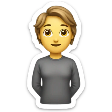 Homme porte femme sur son dos sticker