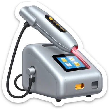 Máquina depilación láser sticker